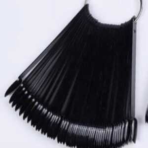 Démos ongles amande noir (50)