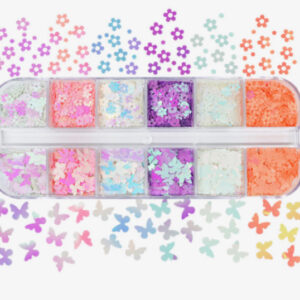 Décos fleurs papillons