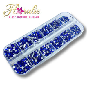 Lot de strass bleu (7)