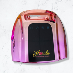 Lampe UV LED sans fil rechargeable (mauve et rose)