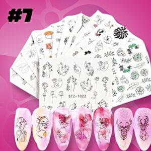 Décalque à l'eau #7