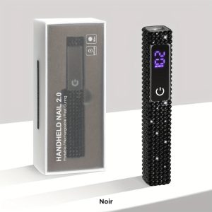 Mini lampe led rechargeable Diamant Noir