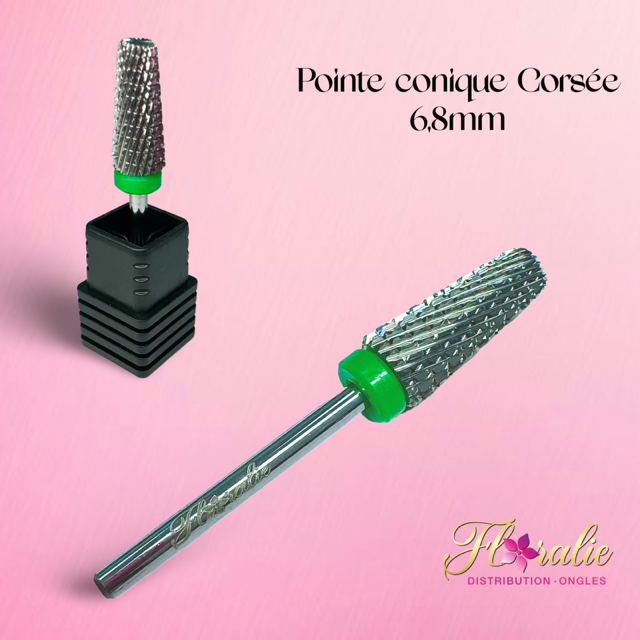 Pointe conique corsée 6.8mm (Embout de carbure de Tungstène) 5