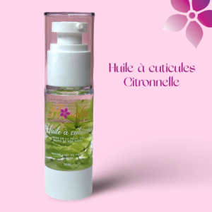 Huile à cuticules Floralie ( Citronnelle)