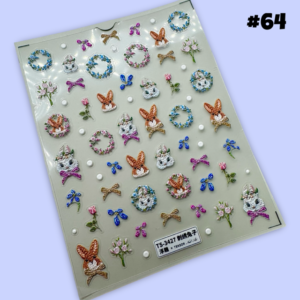 Collant nail art #64