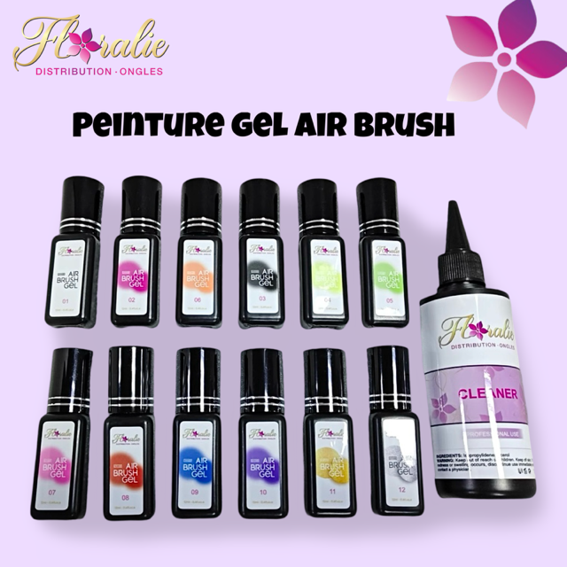 kit peinture gel et cleaner