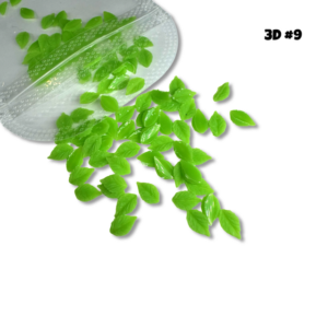 Feuille 3d nail art #9