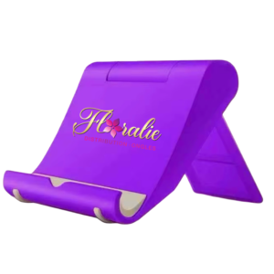 Support compact pour téléphone (mauve)