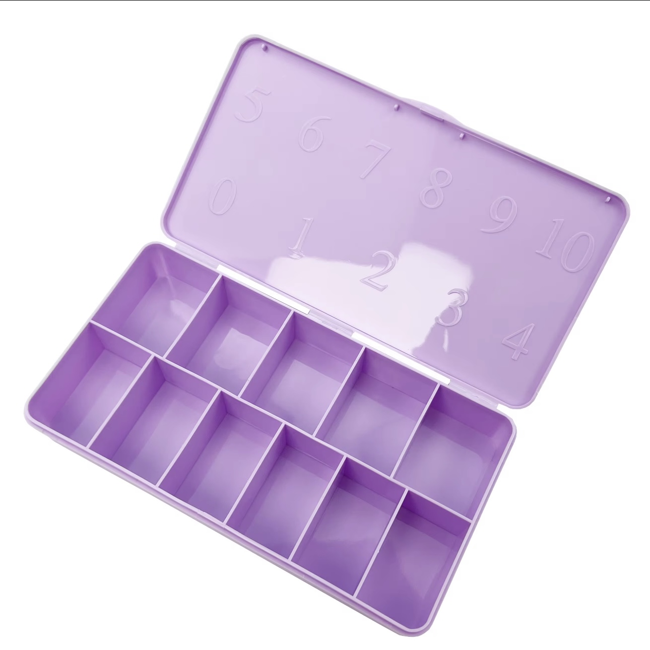 Boîte de rangement numérotée (LILAS)