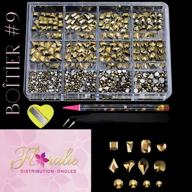 Boitier bijoux #9 (Or)