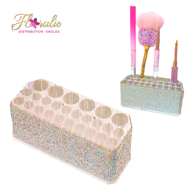 Organisateur à pinceaux – Strass AB Crystal