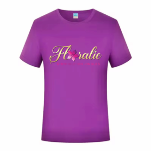 T-shirt officiel Floralie (mauve)