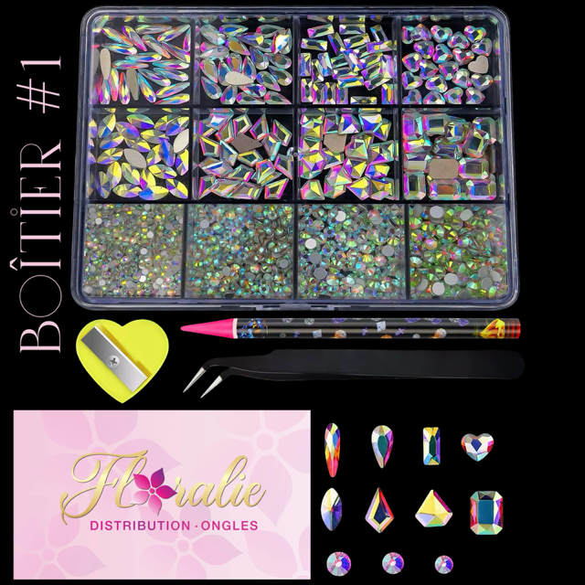 Boitier bijoux #1 (AB Crystal)