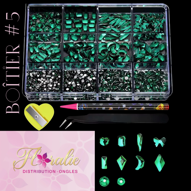 Boitier bijoux #5 (Émeraude)