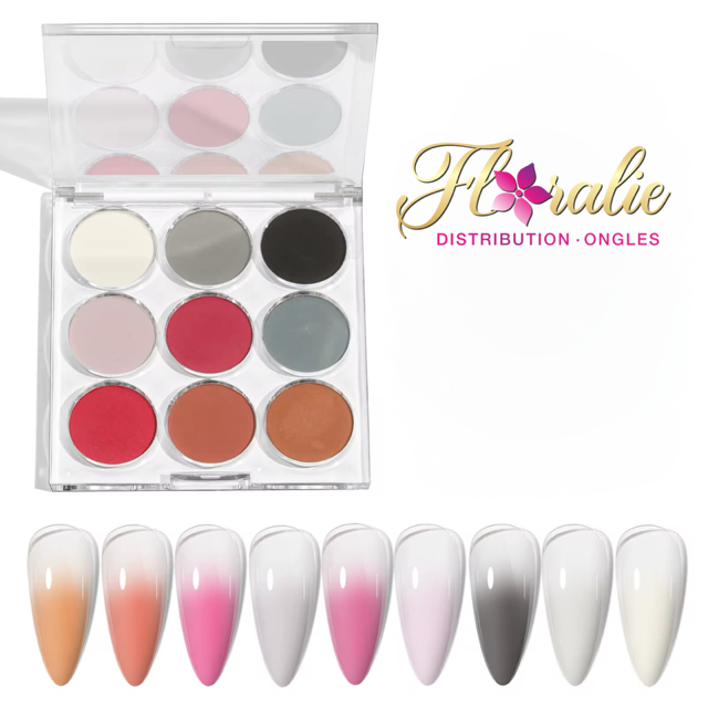 Coffret de pigments pour effet Ombré (2)