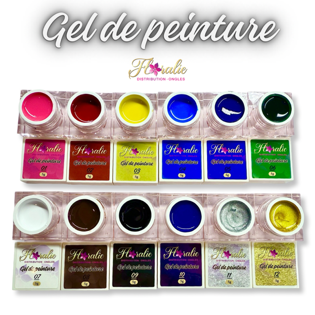 Gel de peinture – Floralie